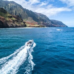 Na Pali Coast Tour on the Makana (up to 12 passengers)