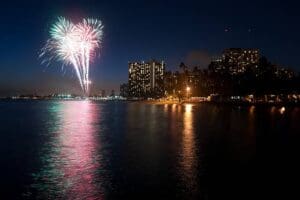Firework in Hawaii