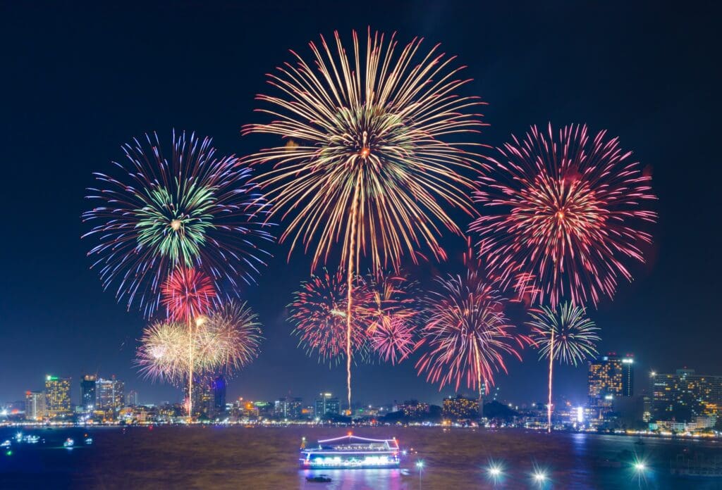 new year fireworks