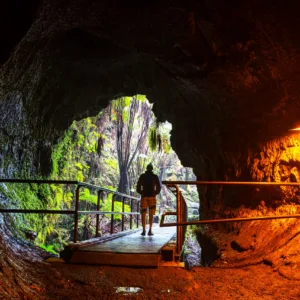 Overnight volcano tour departing from Maui with expert guide