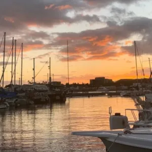 Private sunset boat cruise in Waikiki for whale watching