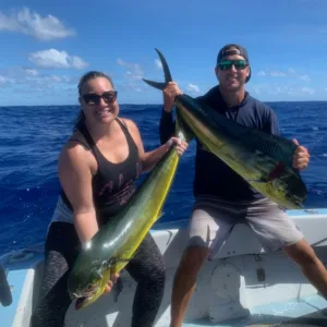 Shared charter boat cruising along Kauai coastline