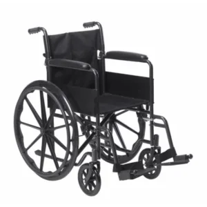 Standard wheelchair suitable for scuba diving support