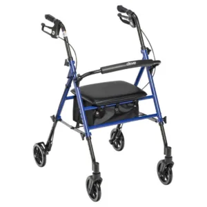 Foldable rollator ideal for island tour activities