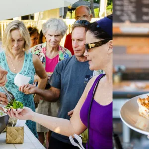 Small group enjoying South Shore food tour in Kauai