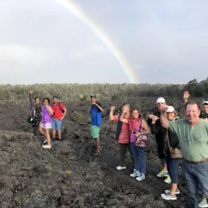 Adventure tour from Kona to Volcano National Park highlights