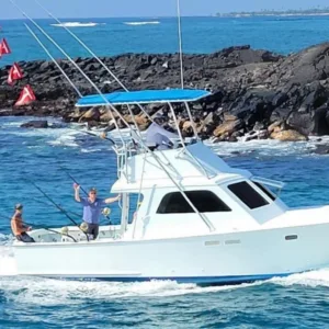 Fishing boat ready for private charter trip