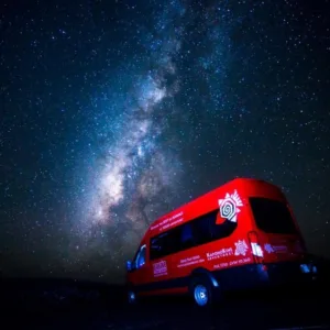Stargazing tour at Maunakea near Hilo volcano