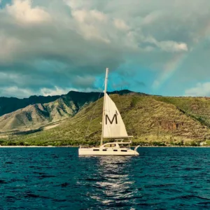 Private boat charter for snorkeling in Ko Olina waters