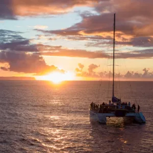 Leila sunset sailing trip along Na Pali Coast Kauai