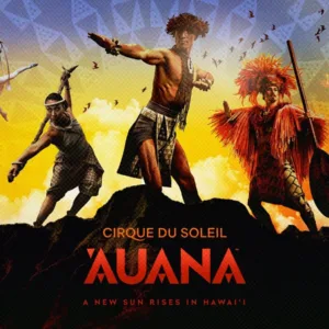 Colorful Cirque Du Soleil Auana stage performance