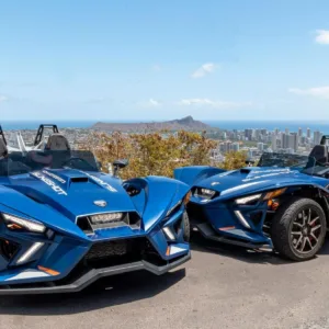 Modern Polaris Slingshot R vehicle for adventurous rides