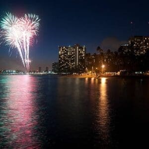Sunset & Fireworks Dinner Cruise