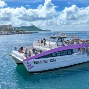 Sunset Swim & Sail (Wahine Koa)