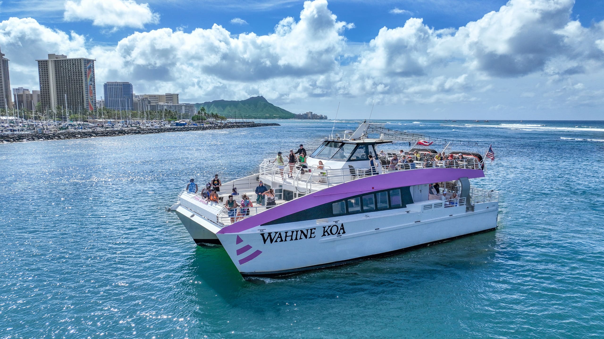 Sunset Whale Watch (Wahine Koa)