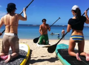 Stand-up paddleboarding lessons for all skill levels