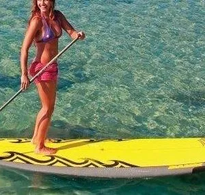 Stand-up paddleboard rental for experienced paddlers only