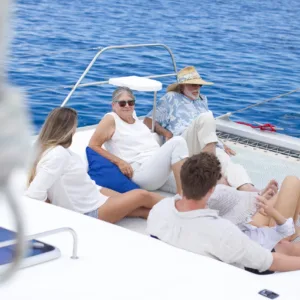 Full day of snorkeling and sailing on Artemis catamaran