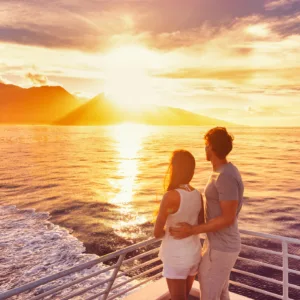 Sunset snorkeling adventure along Waikiki's coastline
