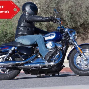 Classic Harley-Davidson 1200 Sportster motorcycle parked outdoors