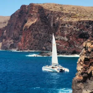 Group gathering at Lahaina for snorkeling excursion