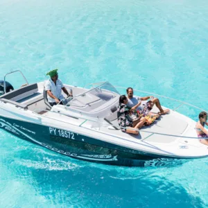 Romantic three-hour lagoon adventure with swimming opportunities