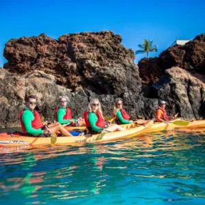 Kayak on calm waters at Kapalua Bay