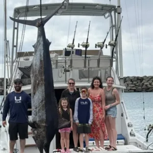 Full day charter fishing trip off Waianae coast